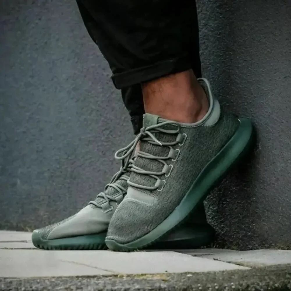 Adidas Originals Tubular Shadow Mens Running Shoes Sneaker Green BY3573 size 12